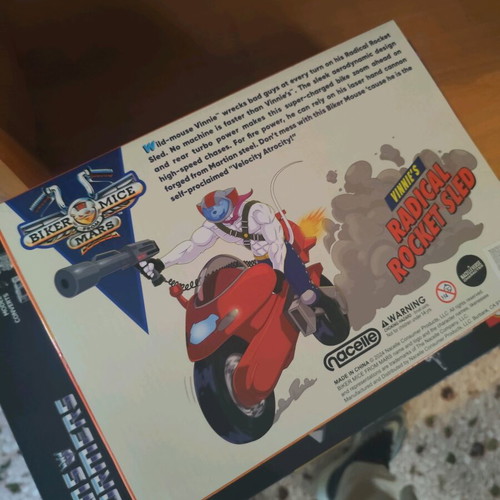 Biker Mice from Mars Vinnies Rocket Sleed sealed