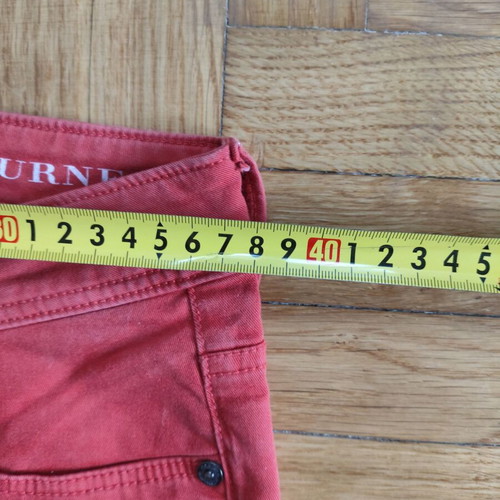 Burberry Brit Westbourne red cotton jeans like new size 30