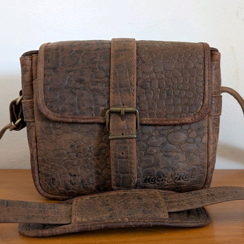 Rock & Roll leather camera bag used