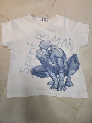 Benetton Spiderman T-shirt used for 3 years old