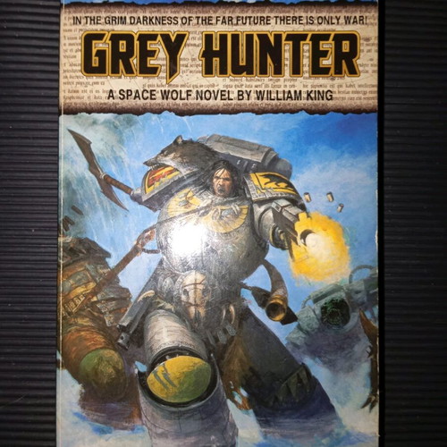 Warhammer 40K Grey Hunter in good condition