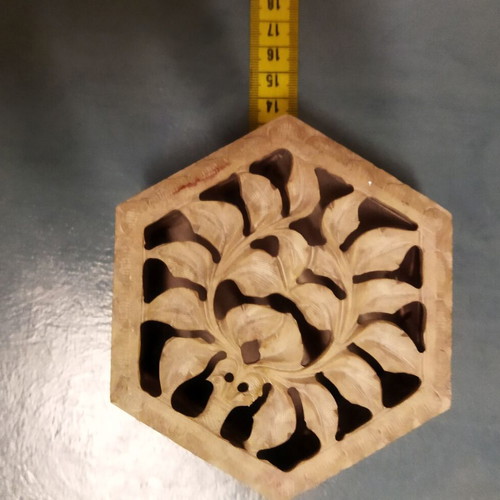 Plaster Jewelry Box like new