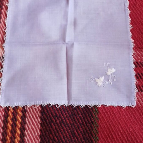 Small handkerchief used 23x24
