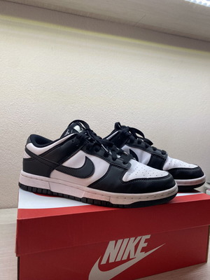 Nike Dunk Low Panda αθλητικά σαν καινούργιο, μέγεθος 38, μαύρο και άσπρο