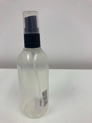 Φιάλη πλαστική με σπρέι 100ml καινούργια