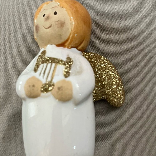 Angel used handmade decorative with glossy finish