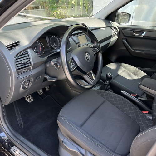 Skoda Fabia 1.4 TDI 90HP Style 2015 like new, manual, diesel, black