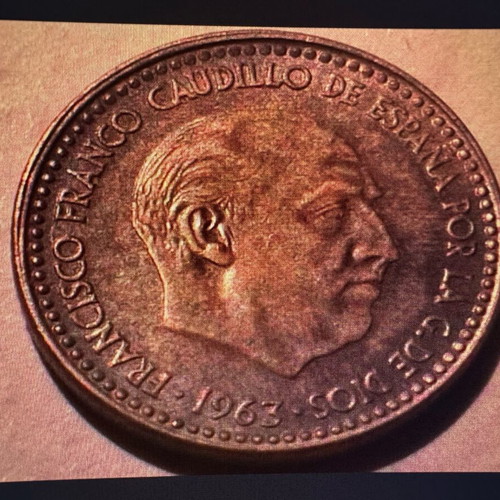 Spain 1963 error coin unused, like new