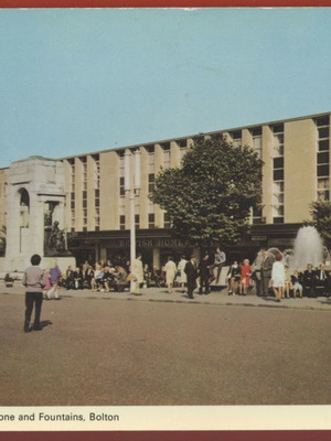 Κάρτα postal Bolton vintage