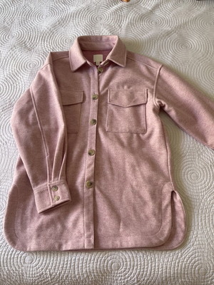 H&M warm pink shirt, size S