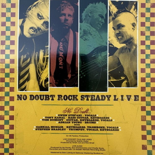 No Doubt Rock Steady Live DVD like new