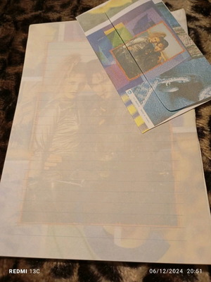 Used correspondence with folder and set sheet