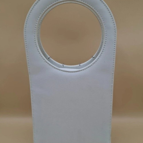 Vintage Paco Rabanne white mini bag, like new, vegan leather