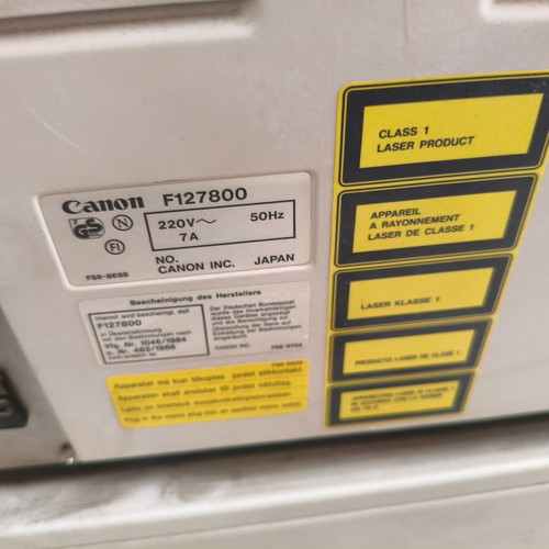 Canon photocopier used