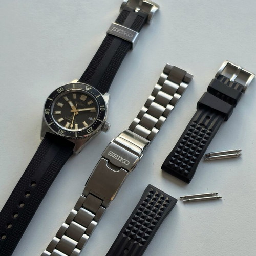 Seiko Prospex SPB147 diver watch with OEM bracelet