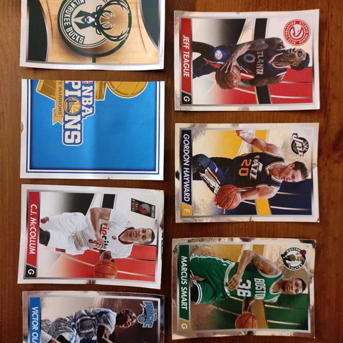 NBA 2015-16 Panini stickers used, 109 pieces