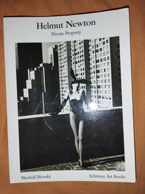 Helmut Newton Private Property book like new, English edition