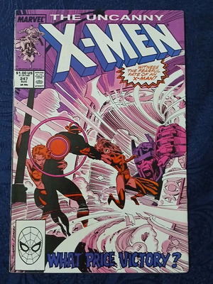 Uncanny X-Men #247 used Marvel comic 1989