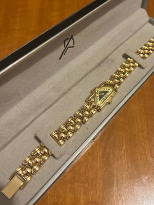 Westar vintage γυναικείο ρολόι Swiss Quartz 18K Gold Electro Plated μπρασελέ σαν καινούργιο