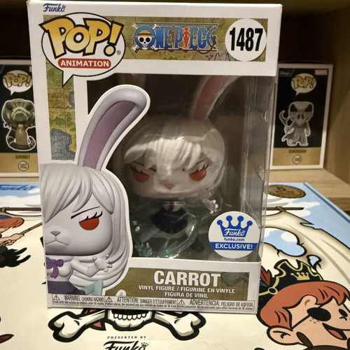 Funko POP! One Piece Carrot Sulong Form vinyl figure like new, exclusive
