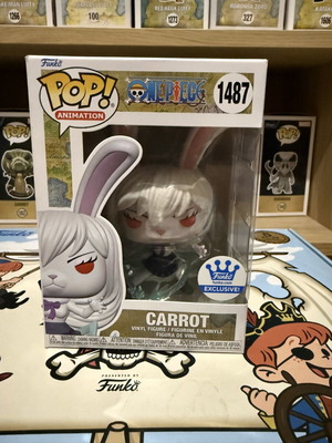 Funko POP! One Piece Carrot Sulong Form vinyl figure like new, exclusive