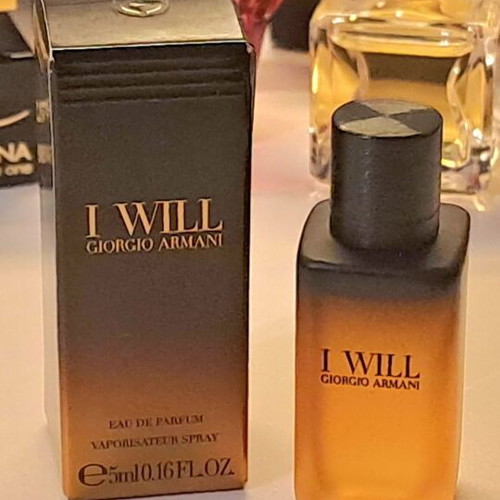 Armani I Will Pour Homme miniature perfume