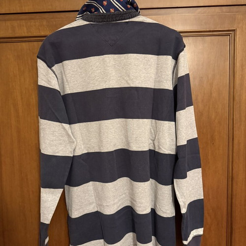 Tommy Hilfiger men's long sleeve rugby polo shirt L