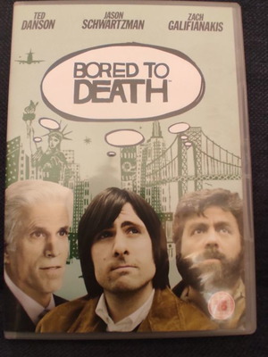 Bored to Death series DVD used, Greek subtitles
