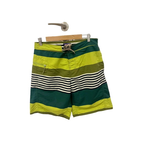 Patagonia Wavefarer Green Board Shorts men's size 34 used