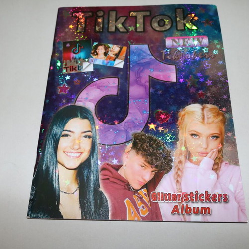 TikTok Glitter Stickers Album