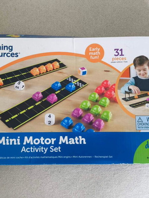 Mini Motor Math Activity Set σαν καινούργιο για 4+ ετών