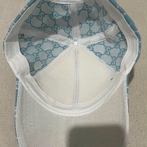 Gucci cap, turquoise, size S