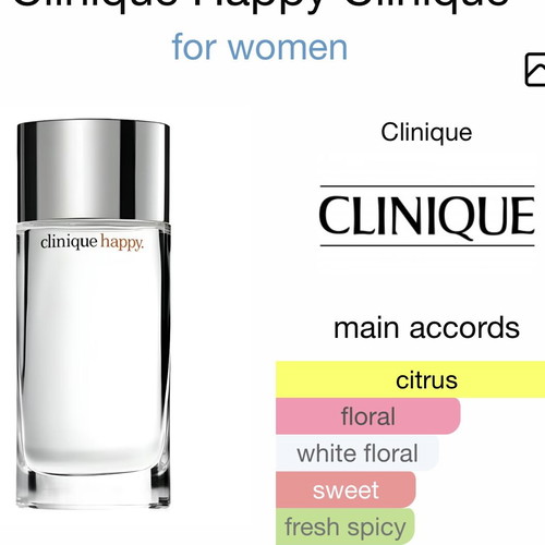 Clinique Happy Eau de Parfum used 65/100 ml with box
