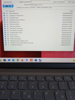 Toshiba 256GB M.2 NVMe SSD PCIe Gen3 x4