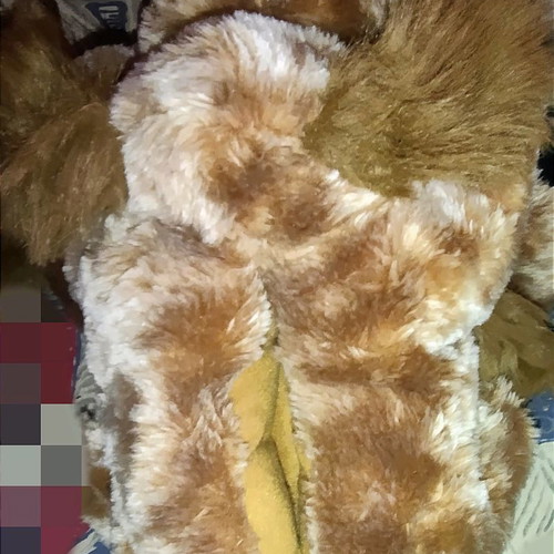 Bigshoes sock slippers used, brown, one size up to 45