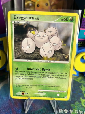 Exeggcute Mysterious Treasures Pokemon card