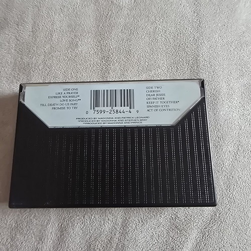 Madonna Like a Prayer cassette used, pop