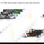  Κάμερα Παρμπρίζ αυτοκινήτου HD 1080P κάμερα εγγραφής DVR Dash Auto Rear View