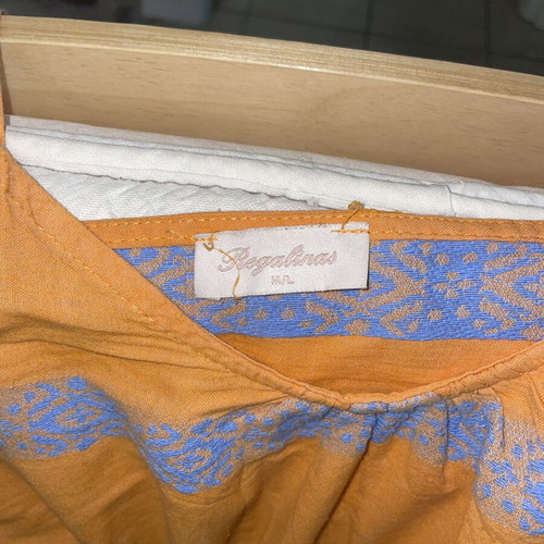 Summer dress Regalinas like new, blue and orange
