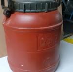 Plastic container used in excellent condition