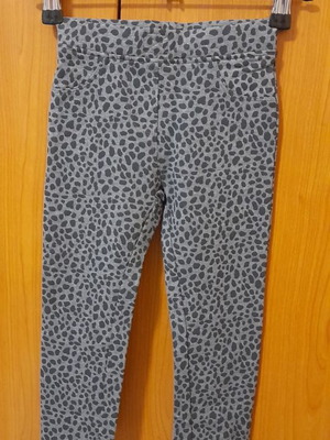 Losan thick leggings for 3-year-old girl like new, black and grey