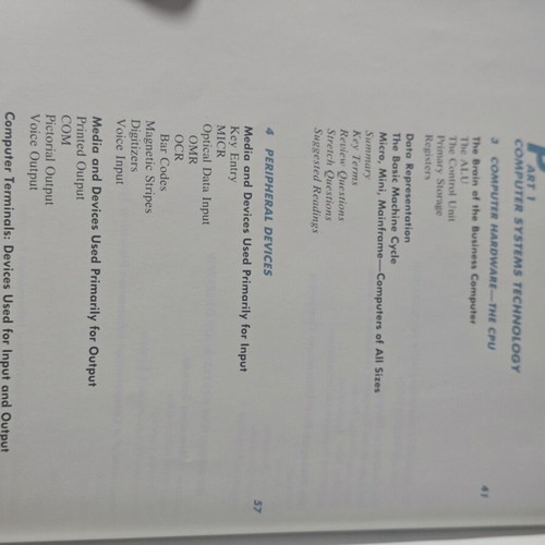 Computers and Information Systems in Business: An Introduction used book