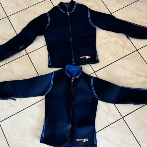 Barakuda diving suits used, long john and jacket set