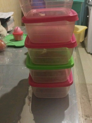 Bowl set used, pack of 5 pieces
