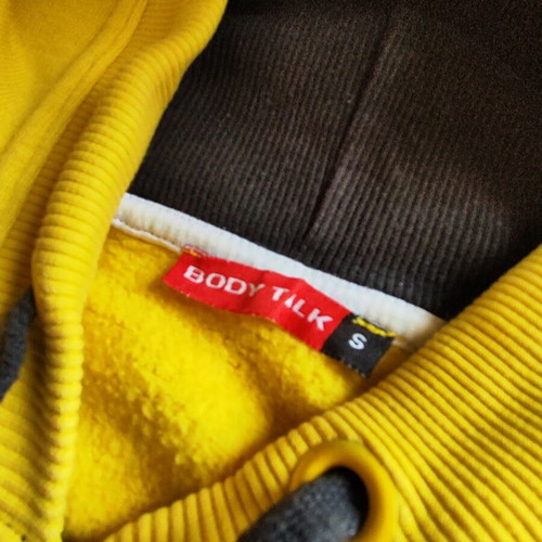 Bodytalk women's sweatshirt like new, yellow, size S
