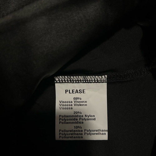 Please high-waisted pants new, size M, black