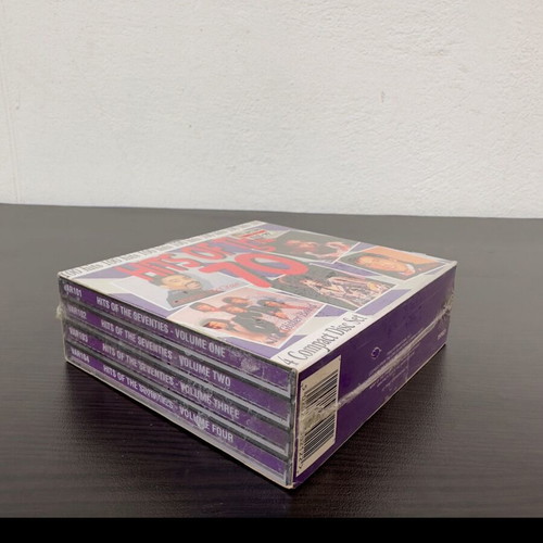 Hits of the 70s 4 CD set like new, pop