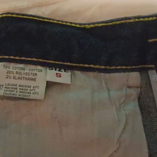 Obiettivo Industry Blue Skirt like new with studs