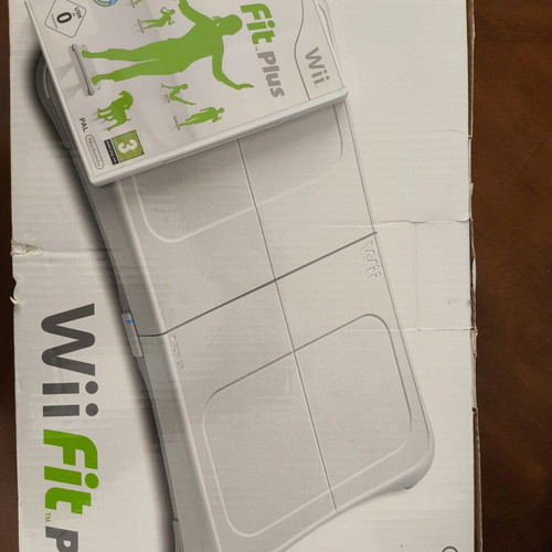 Wii Fit Plus with Balance Board like new
