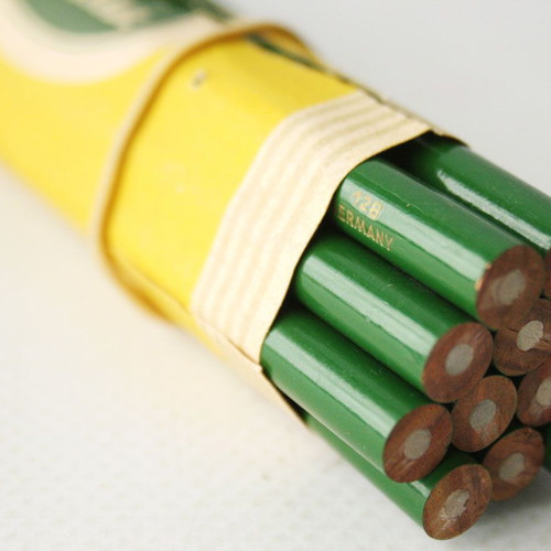 Vintage μολύβια A.W. Faber Castell Schieferstift Weich128 πακέτο 12 καινούργια